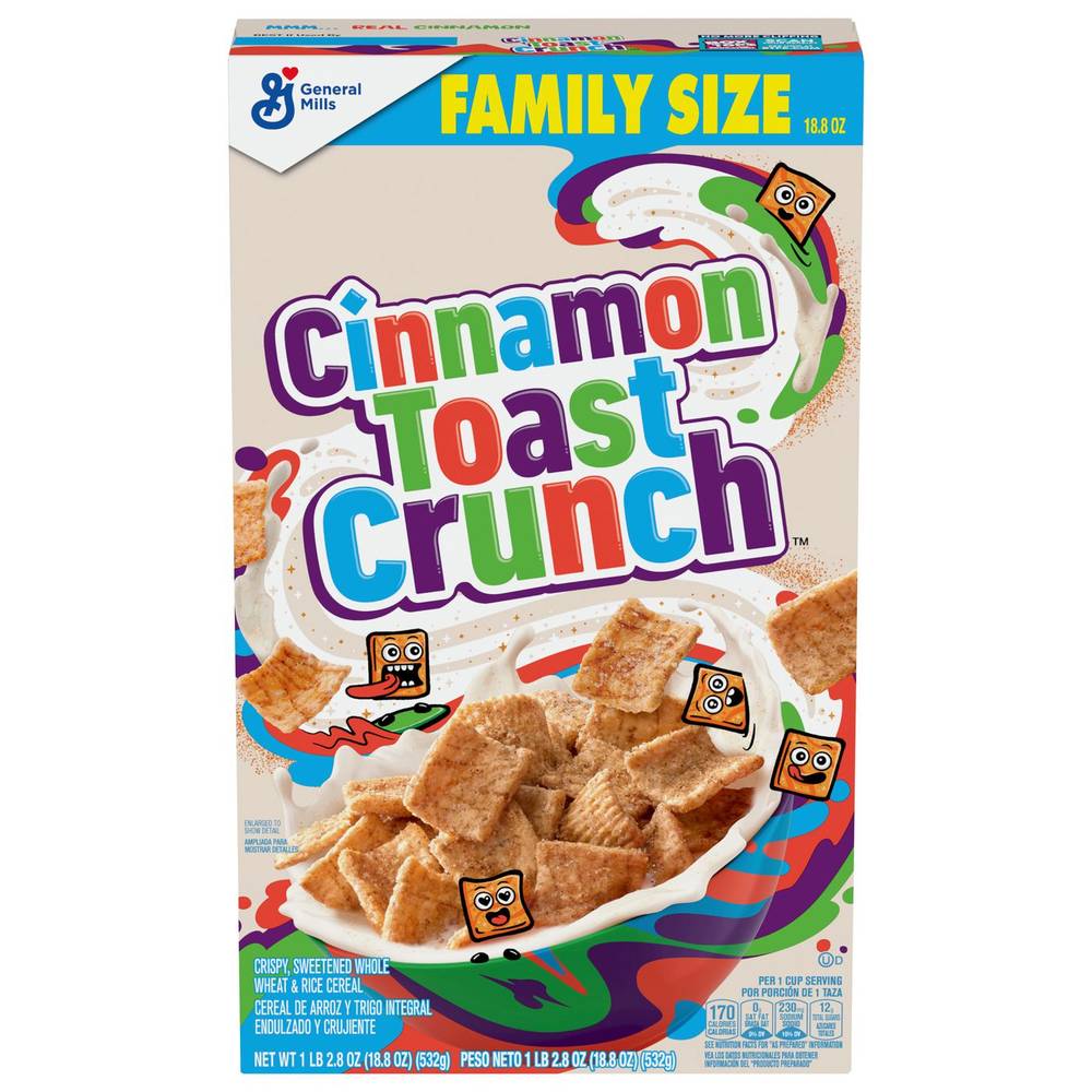 Cinnamon Toast Crunch Cereal (family size)