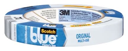 3M Scotchblue Original Painter's Tape, 1.9cm x 54.8m