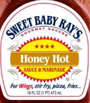 Sweet Baby Rays - Honey Hot Wing Sauce - 64 oz (4 Units per Case)