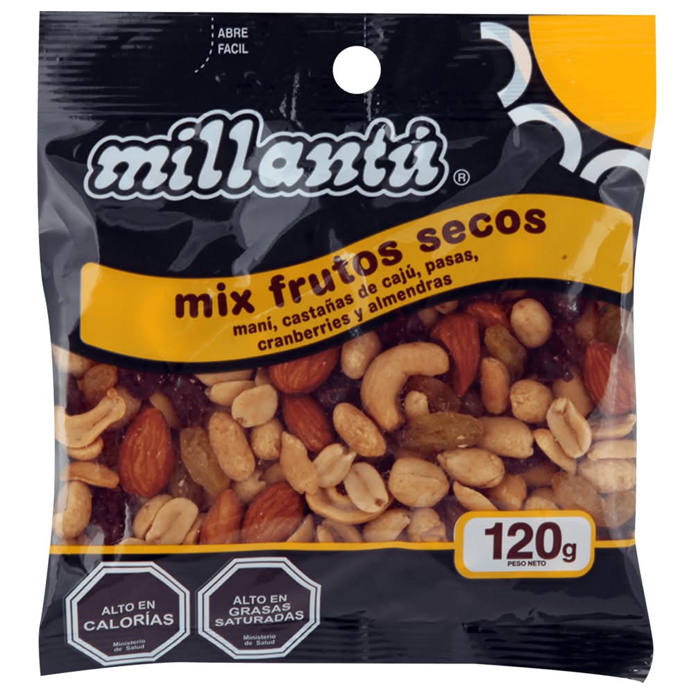 Millantú · Mix frutos secos millantu (120 g)