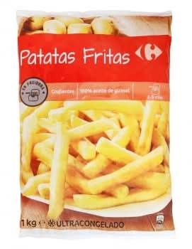 Patatas fritas clásicas Carrefour 1 kg.