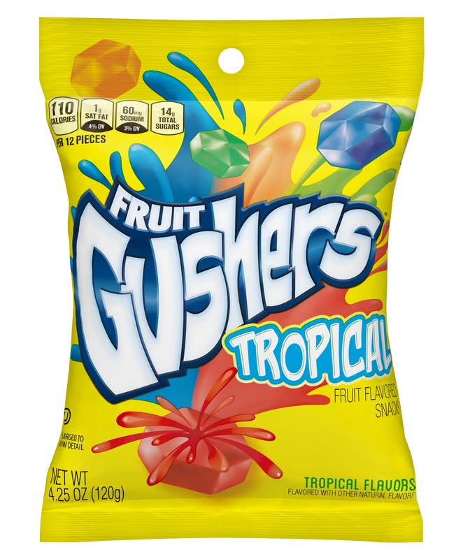 Fruit Gushers Tropical 4.25oz