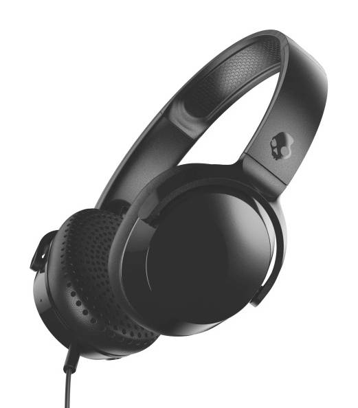 Skullcandy Riff On-Ear Headphones, Black, S5PXY-L003