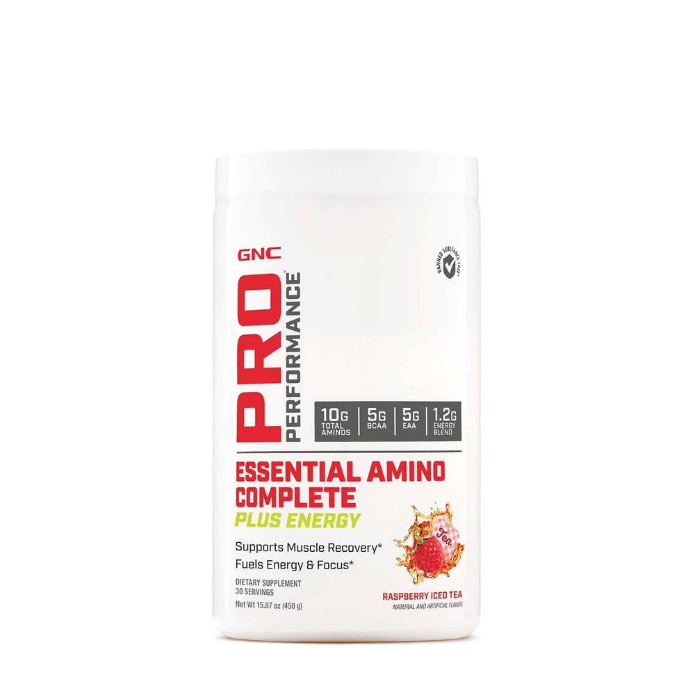 Essential Amino Complete Plus Energy - Raspberry Iced Tea (30 Servings) (1 Unit(s))