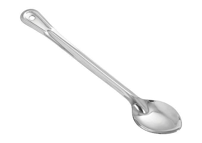 Winco - #BSOT-15 Solid 15" Basting Spoon, Stainless Steel - 1 Ct (1 Unit per Case)