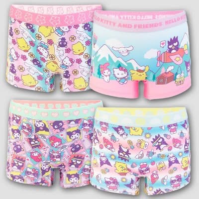 Hello Kitty Girls Underwear, 10 (4 ct)