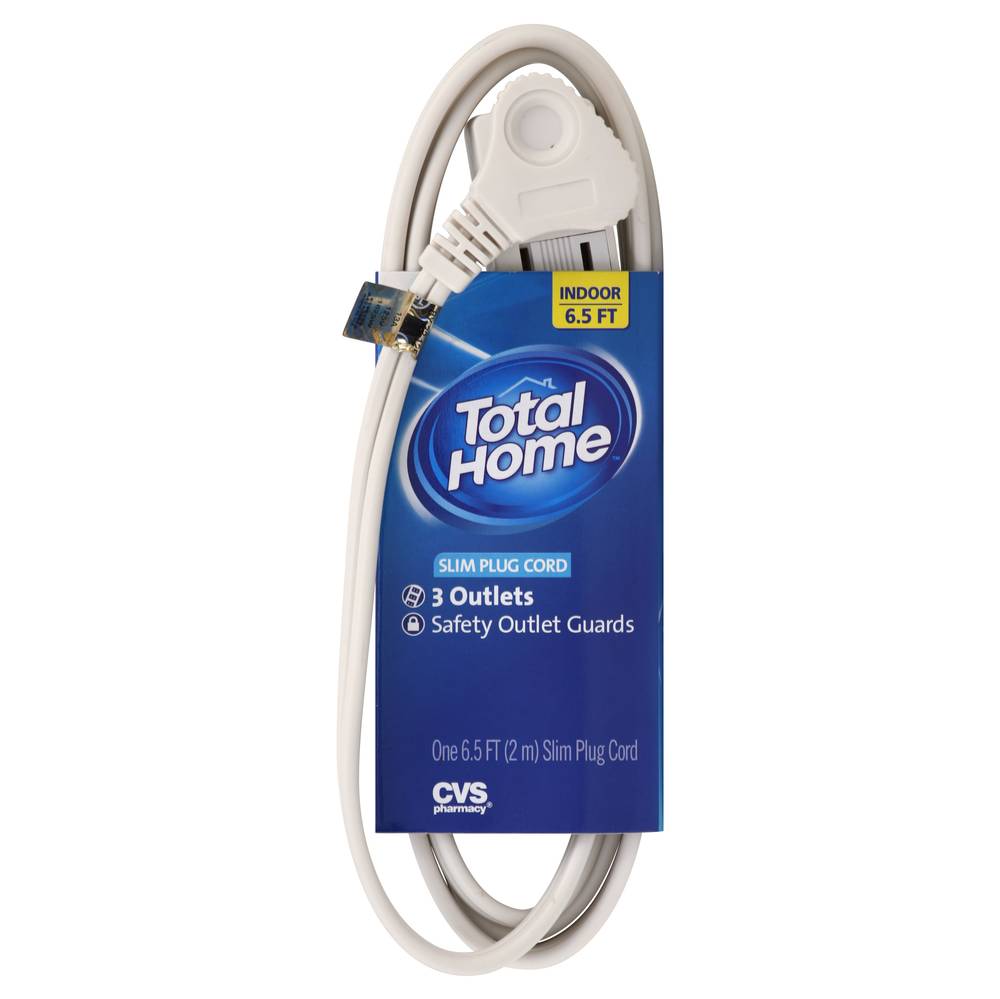 Total Home Slim Plug Cord