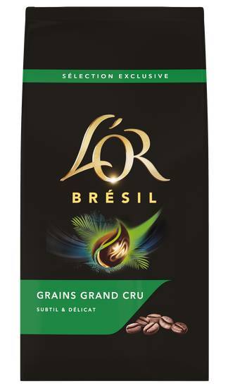 L'or perle du bresil grain - maison du café - 500g