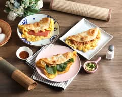 圓 手工蔥油  餅