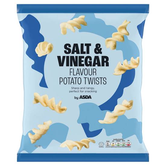 Asda Salt & Vinegar Potato Twists 120g
