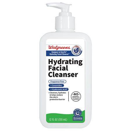 Walgreens Hydrating Facial Cleanser Fragrance Free (12 fl oz)