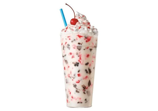 Peppermint Brownie Bark Shake