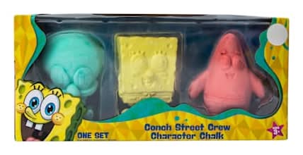 SpongeBob SquarePants™ Conch Street Crew Character Chalk Set