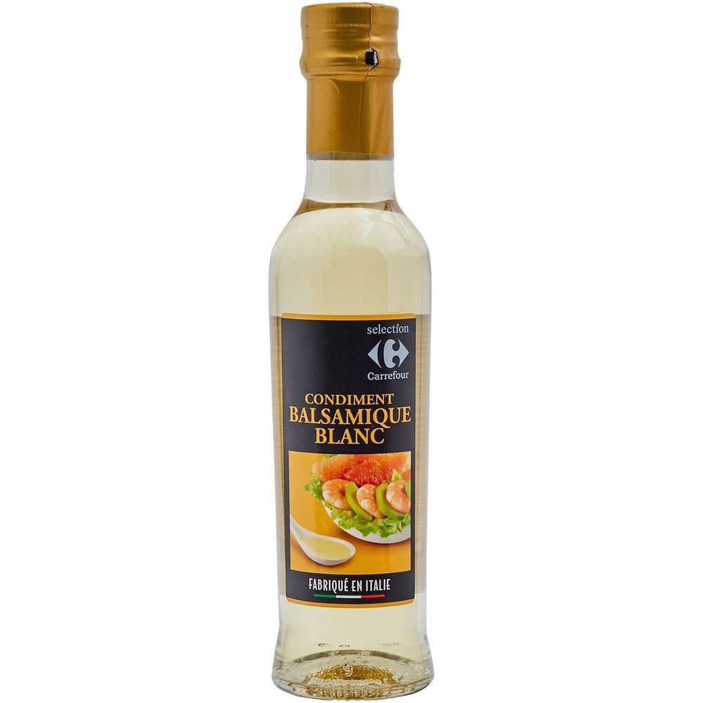 Carrefour Sensation - Vinaigre balsamique blanc