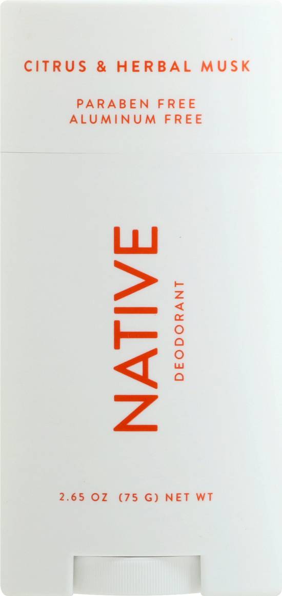 Native Citrus & Herbal Musk Deodorant (2.65 oz)
