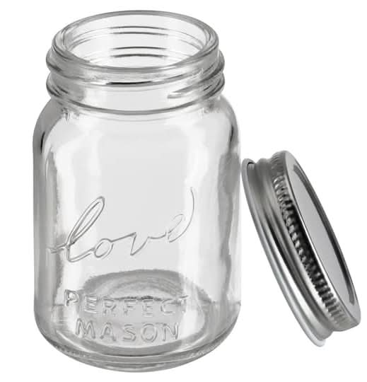 Celebrate It Mini Mason Jars, Clear (12 ct)