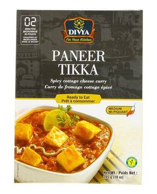 Divya Paneer Tikka Indian Meal (285 g)