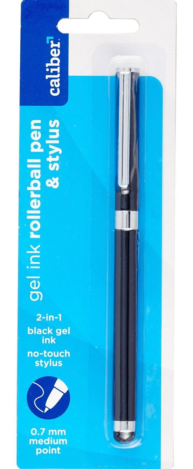 Caliber Gel Ink Roller Ball Pen & Stylus