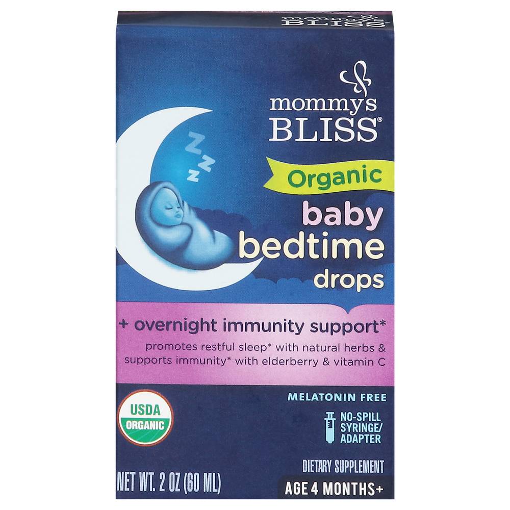 Mommy's Bliss Organic Baby Bedtime Drops (2 oz)