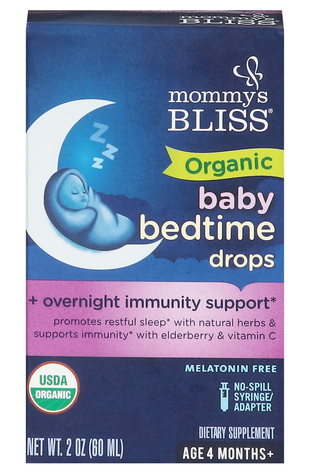 Mommy's Bliss Organic Baby Bedtime Drops (2 oz)