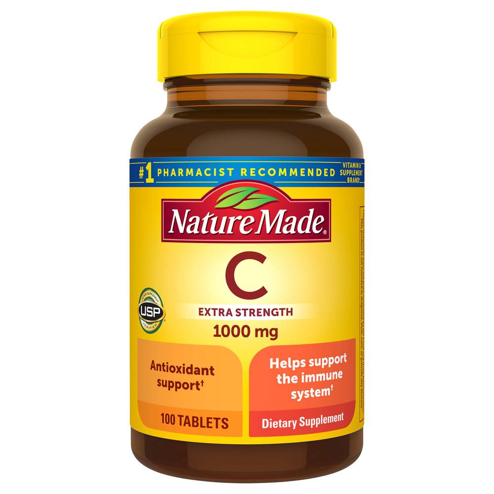 Nature Made Vitamin C 1000mg Tablets (100 ct)