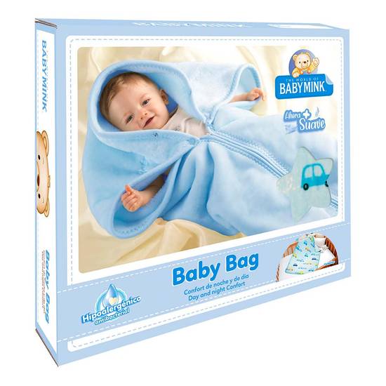 Baby mink cobertor estampado (1 pieza)