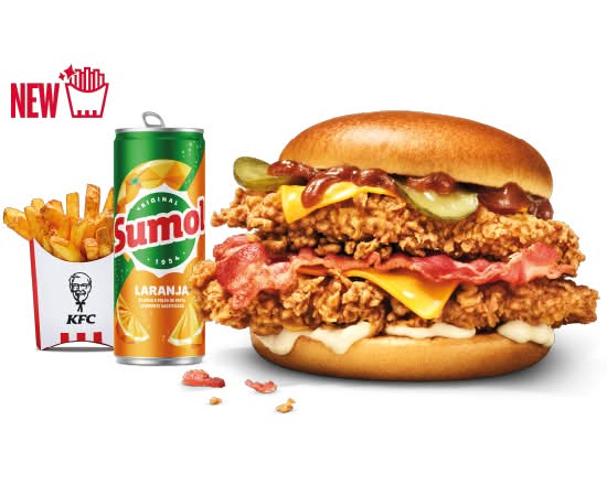 Menu Kentucky Double BBQ