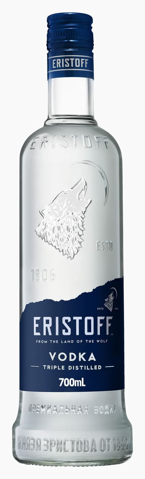 Eristoff - Vodka premium originale triple distillée (700ml)