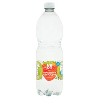 Co-op Still Strawberry and Kiwi Flavoured Spring Water 1 Litre (Co-op Member Price £0.70 *T&Cs apply)
