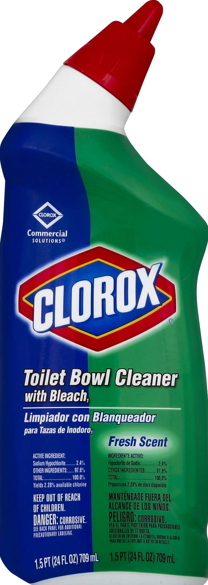 Clorox Fresh Scent Toilet Bowl Cleaner With Bleach (24 fl oz)