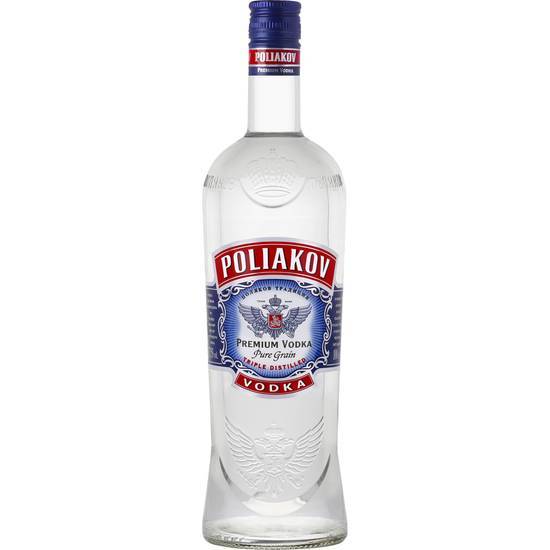 Vodka  Poliakov 1L- Alc. 37,5% vol.