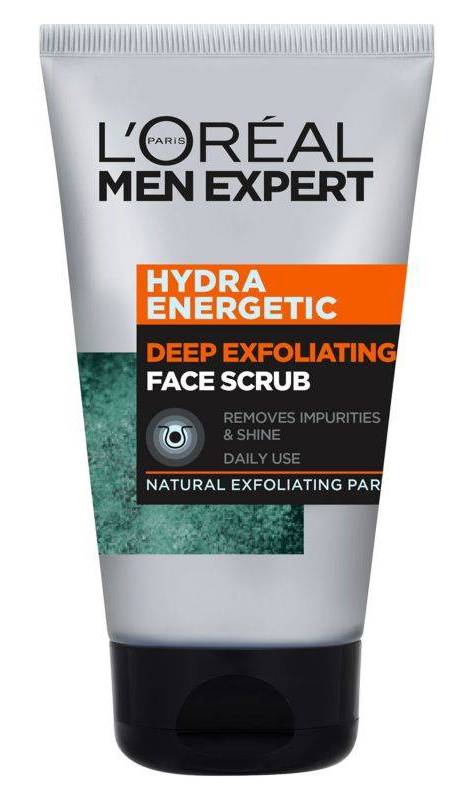 L'Oreal Men Expert Hydra Energetic Deep Exfoliating Face Scrub 100ml