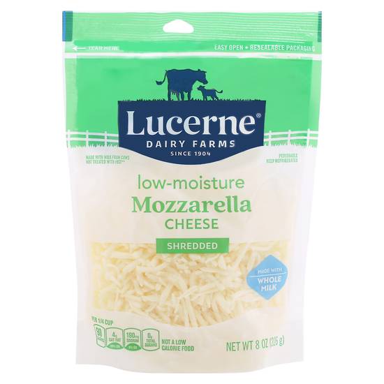 Lucerne Low-Moisture Shredded Mozzarella Cheese