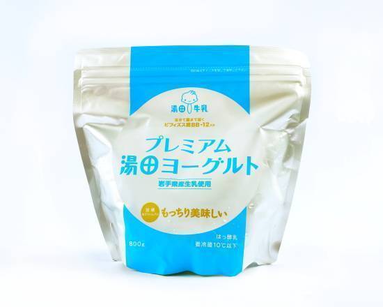 湯田牛乳公社プレミアム湯田ヨーグルト 加糖800g