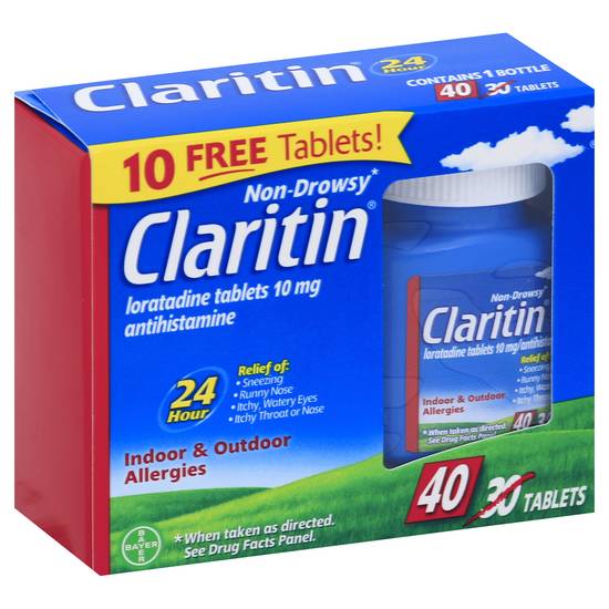 Claritin Loratadine 10 mg Tablets