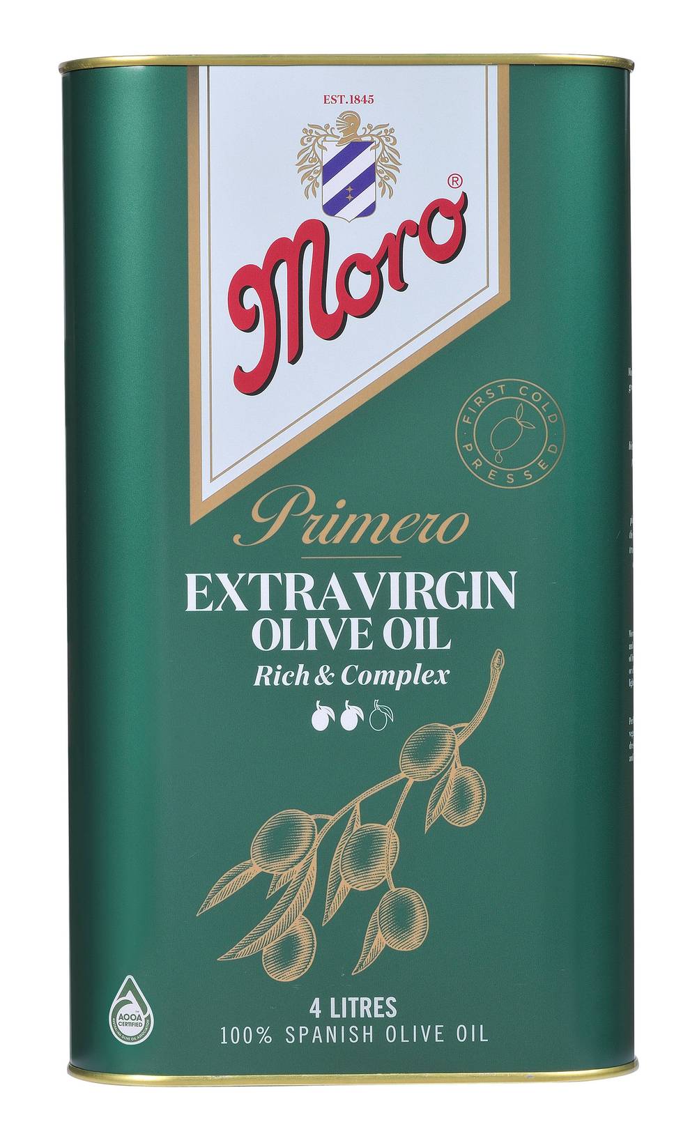 Moro Extra Virgin Olive Oil (4L)
