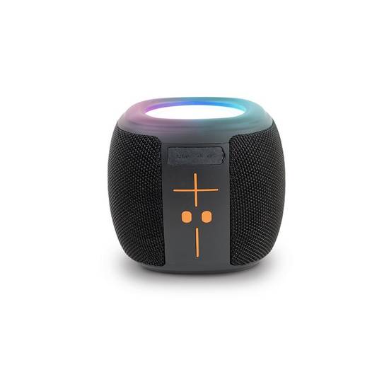 MISIK bocina bluetooth luz led rgb tws (negro)