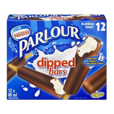 Parlour Chocolate Dipped Ice Cream Bars (12 x 60 ml)