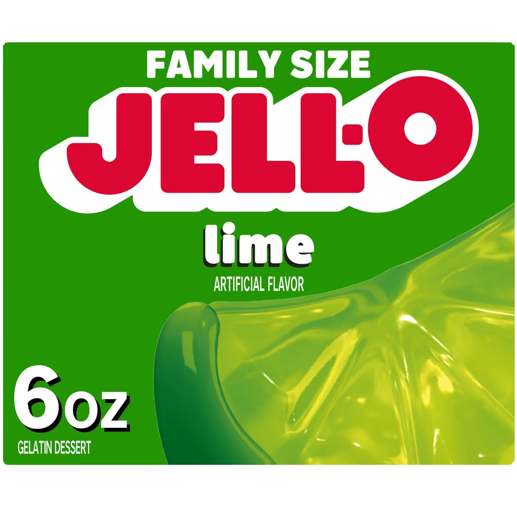 Jell-O Lime Flavor Balthazar Bratt Gelatin Dessert (6 oz)