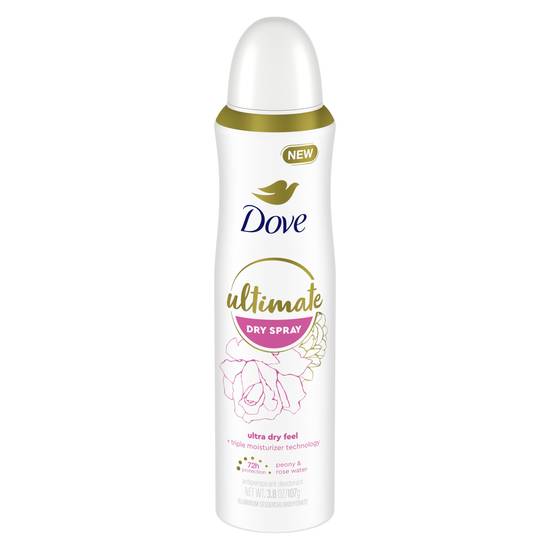 Dove Ultimate Peony & Rose Dry Spray Antiperspirant