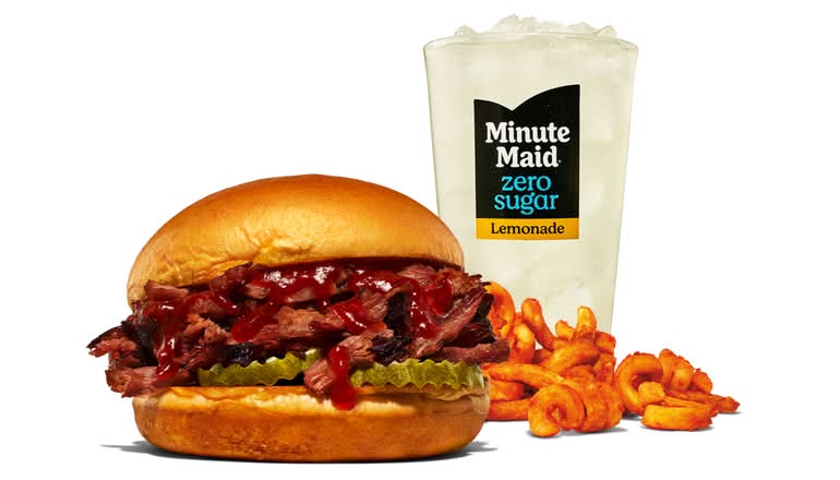 Quarter Pound Chopped Brisket Sandwich