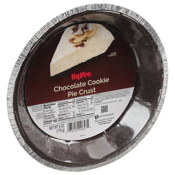 Hy-Vee Chocolate Cookie Pie Crust