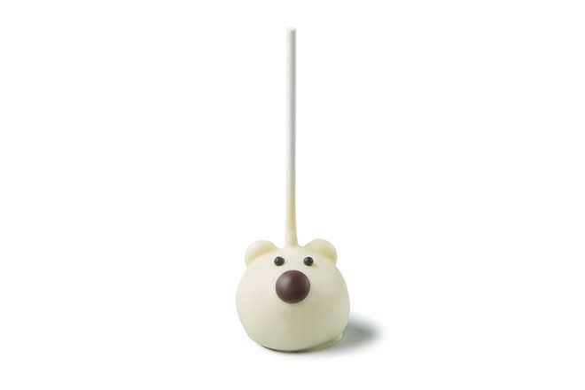 Polar bear cakepop