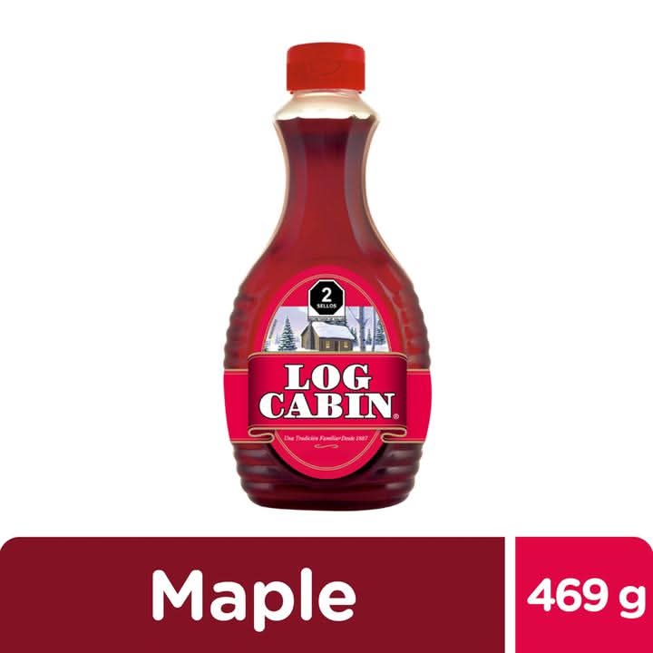 Log Cabin · Jarabe, maple (469 g)