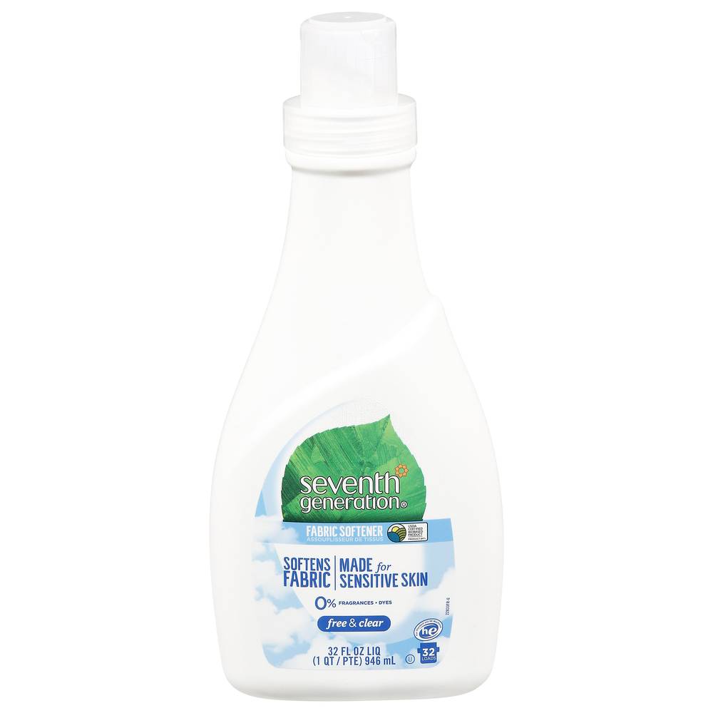 Seventh Generation Free and Clear Fabric Softener (32 fl oz)