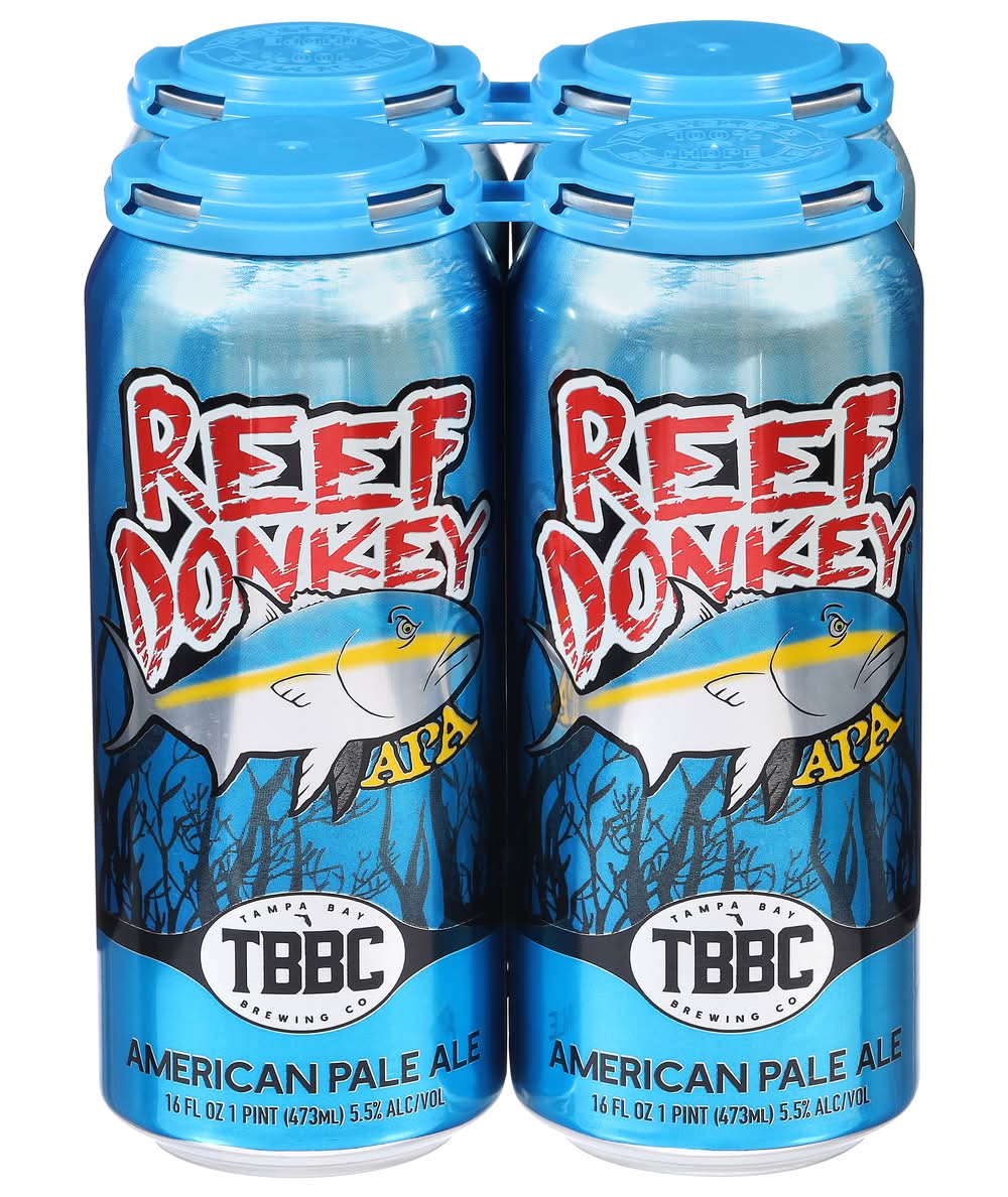 Tampa Bay Brewing Company Reef Donkey Apa Draft Beer (16 fl oz)