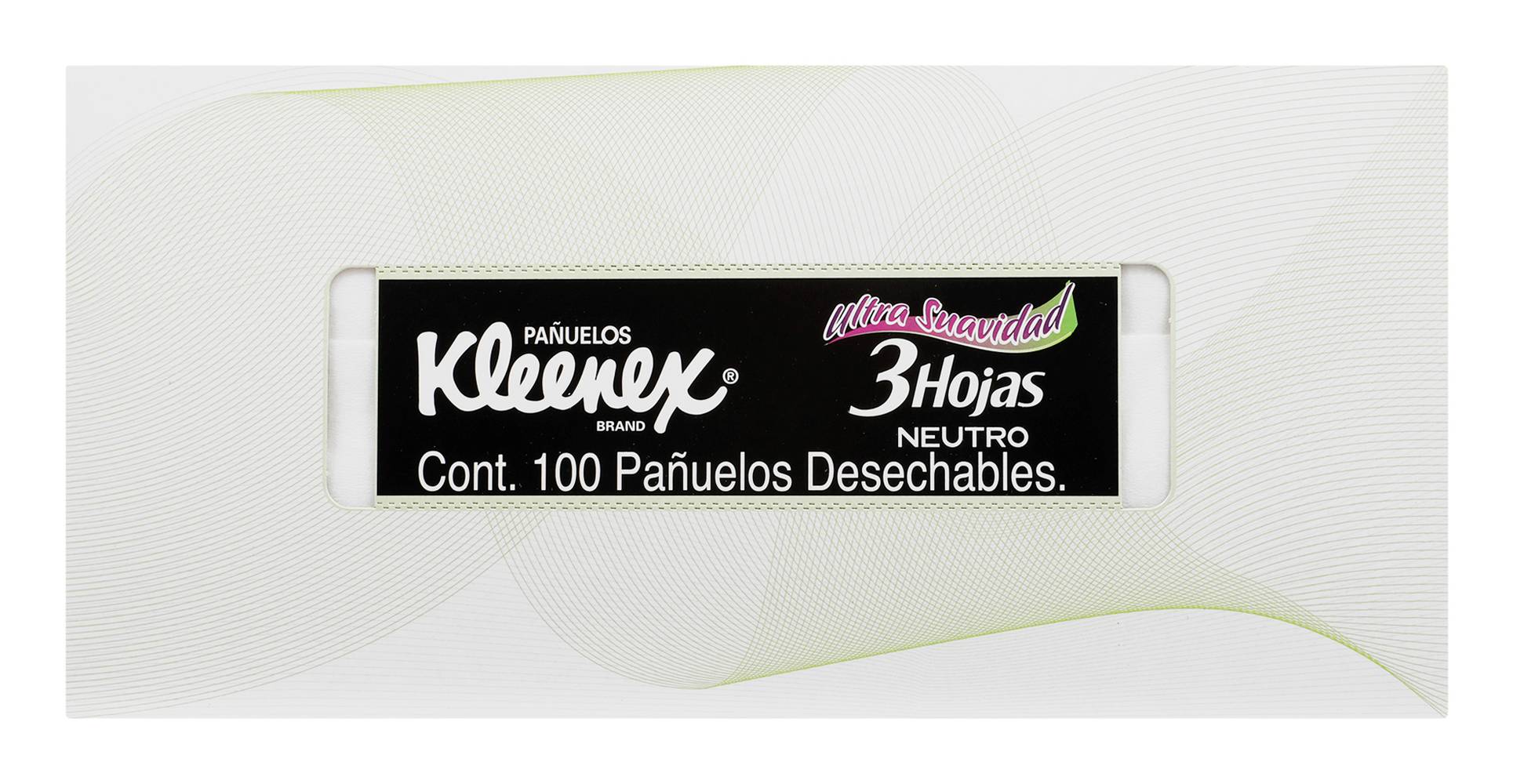 Kleenex · Pañuelo neutro hipoalergénico desechable (100 un)