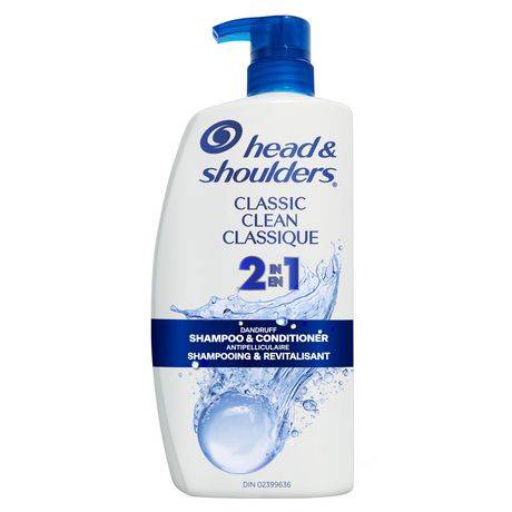 Head & Shoulders Classic Clean 2-in-1 Shampoo + Conditioner (835 ml)