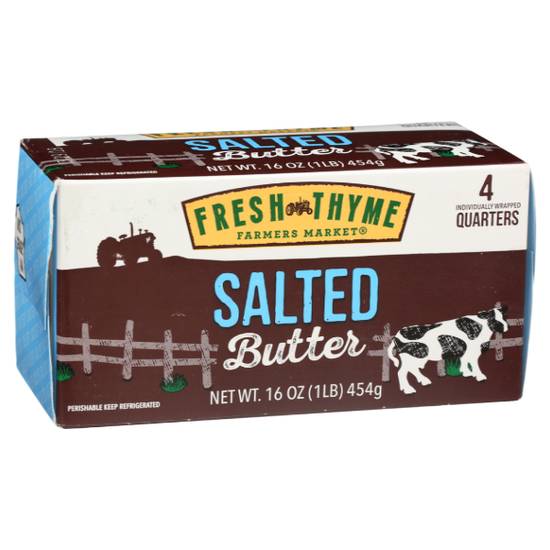 Fresh Thyme Salted Butter Quarters