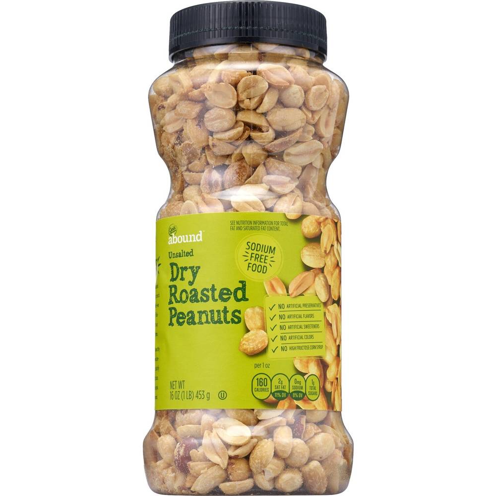 Gold Emblem Unsalted Dry Roasted Peanuts